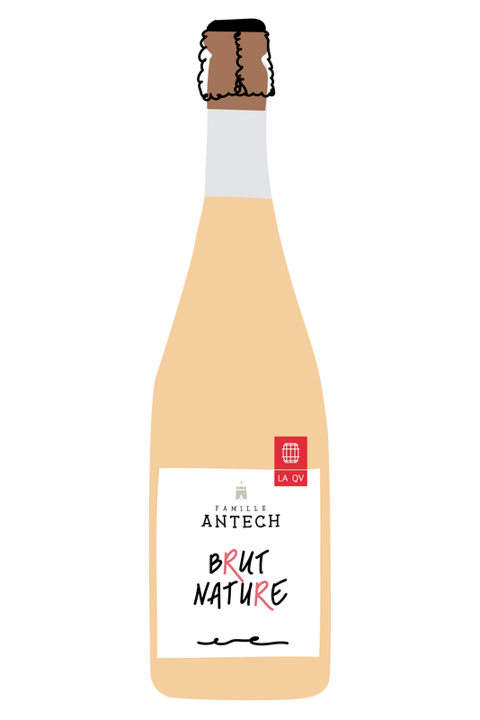 Crémant de Limoux Brut Nature rosé