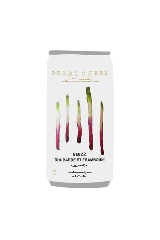 Beezz Rhubarbe et Framboise canette